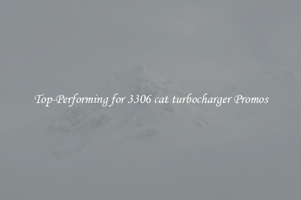 Top-Performing for 3306 cat turbocharger Promos