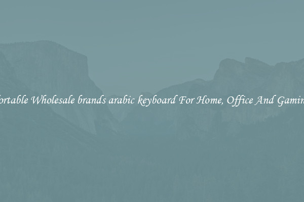 Comfortable Wholesale brands arabic keyboard For Home, Office And Gaming Use