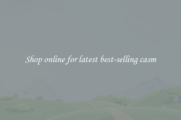 Shop online for latest best-selling casm